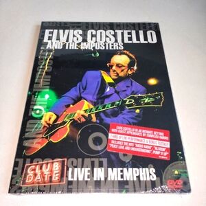 Elvis Costello & the Imposters: Club Date - Live in Memphis DVD. New, sealed